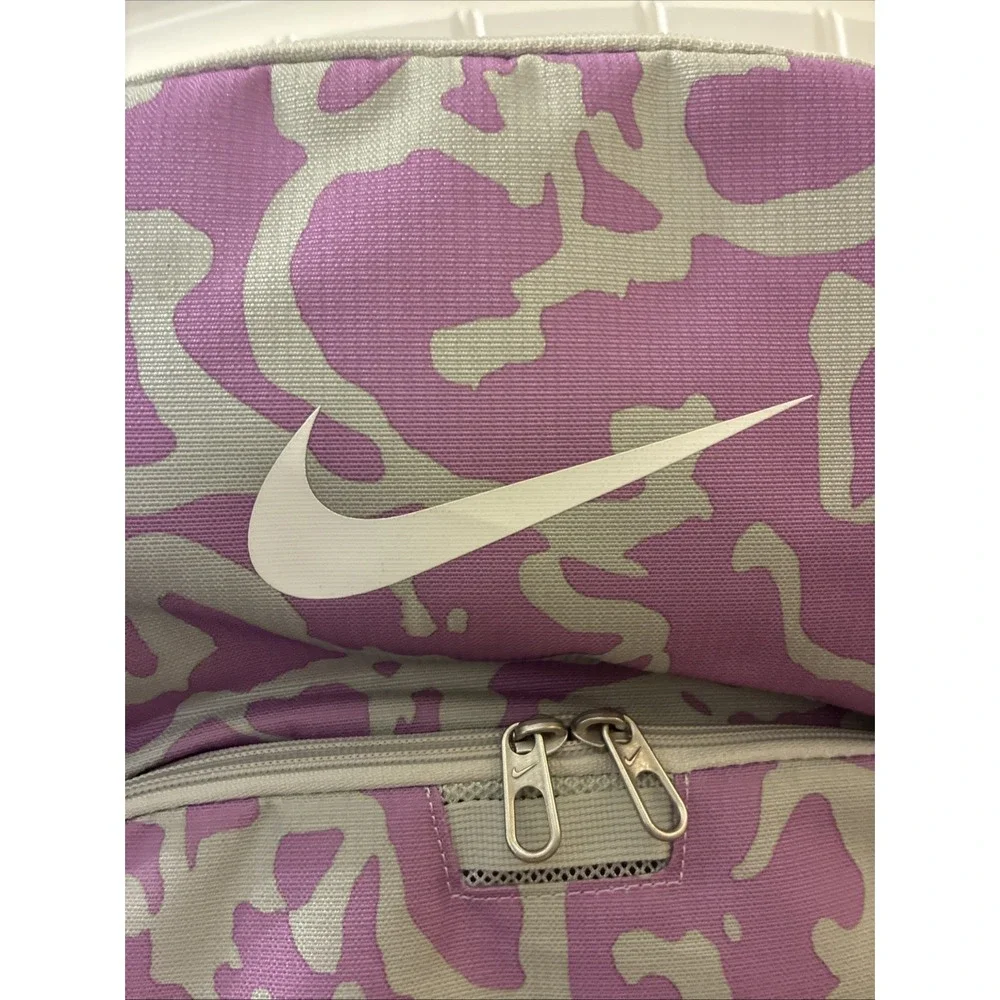 Nike Backpack Lavender Gray Camo Large